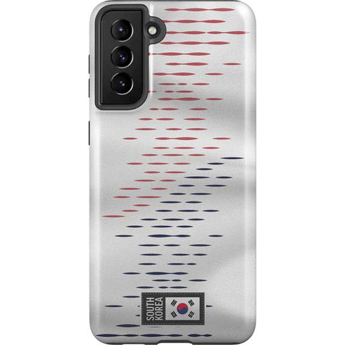 South Korea Soccer Flag Galaxy S21 FE Pro Case